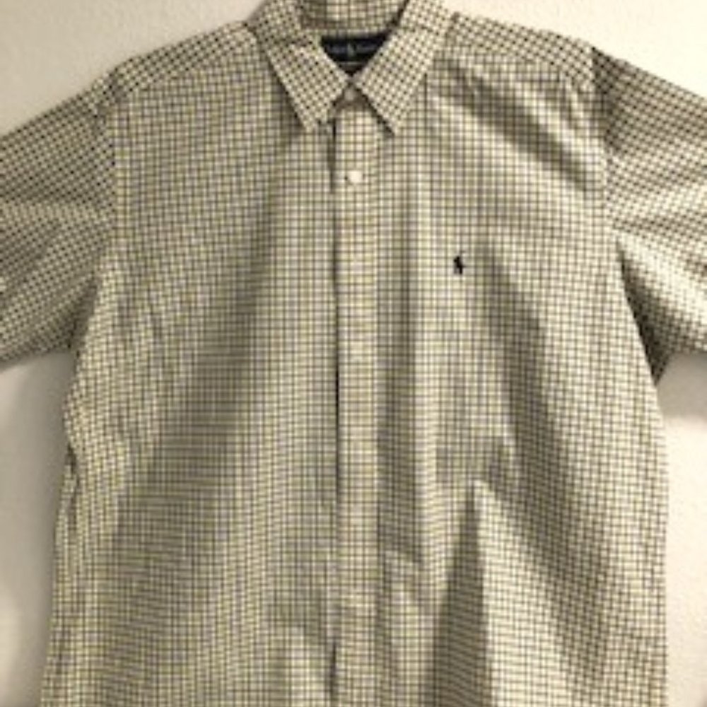 Short Sleeve Ralph Lauren Button Down Shirt
